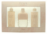 FCUK Friction Her Presentset 100ml EDT + 250ml Body Lotion + 250ml Fragrance Mist