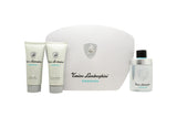 Lamborghini Essenza Presentset 125ml EDT + 150ml Aftershave Balsam + 150ml Duschgel