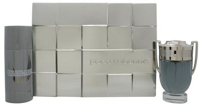 Paco Rabanne Invictus Gift Set 100ml EDT + 150ml Deodorantsprej - Fragrance Store
