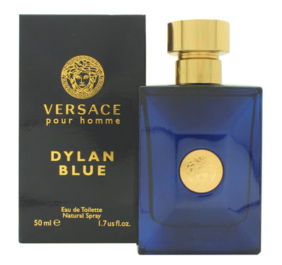 Versace Pour Homme Dylan Blue Eau de Toilette 50ml Spray - Fragrance Store