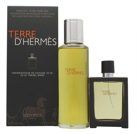 Hermès Terre d'Hermès Gift Set 30ml EDP Spray + 125ml EDP Refill