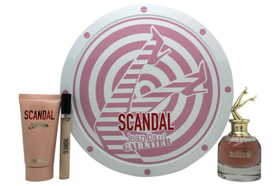 Jean Paul Gaultier Scandal Gift Set 50ml EDP + 75ml Body Lotion + 10ml EDP
