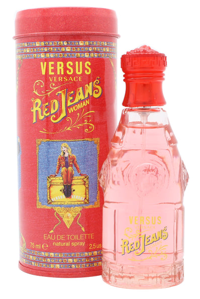 Versace Red Jeans Eau de Toilette 75ml Spray - Fragrance Store