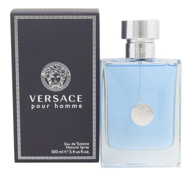Versace Pour Homme Eau de Toilette 100ml Spray - Fragrance Store