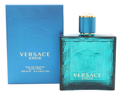 Versace Eros Eau de Toilette 100ml Spray - Fragrance Store