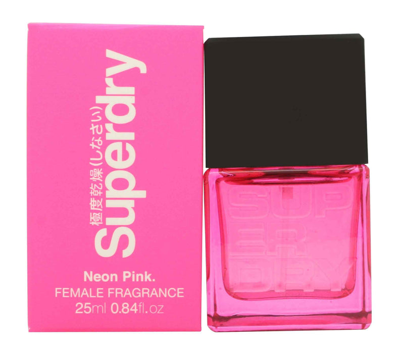 Superdry Neon Pink Eau de Cologne 25ml Spray