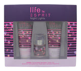 Esprit Night Light Presentbox 15ml EDT + 75ml Duschgel + 75ml Body Lotion