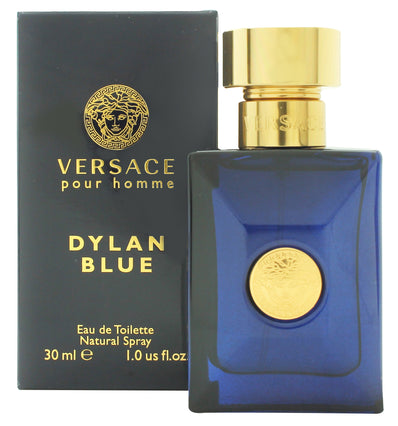 Versace Pour Homme Dylan Blue Eau de Toilette 30ml Spray - Fragrance Store