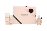 Viktor & Rolf FlowerBomb Giftset 50ml EDP + 50ml Body Lotion + 50ml Duschgel